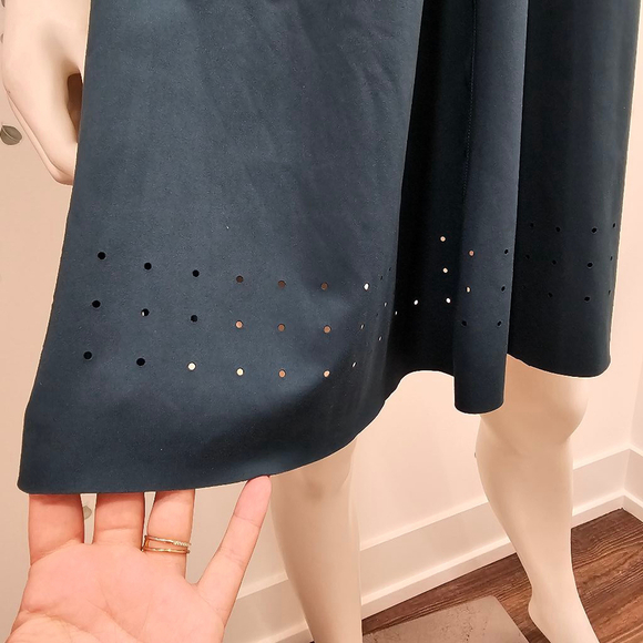 NWOT Zella Dress Green Studio Lite Active Raceback Dress Athletic Sleeveless L - Picture 4 of 12